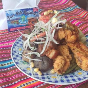 CHICHARON MIXTO DE CHANCHO CON TRUCHA