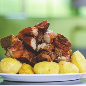 Media Fuente de Chicharrón